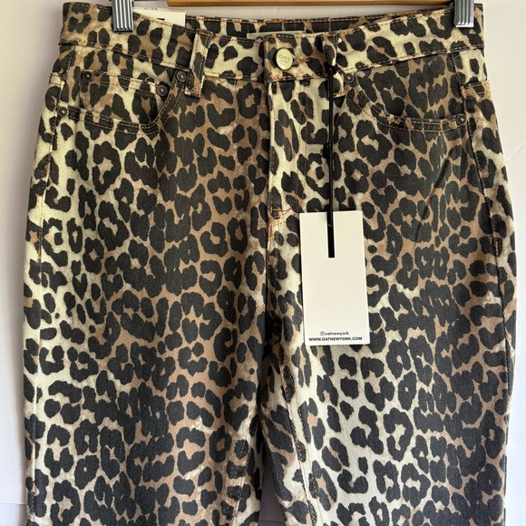 Oat New York Animal Print Mid rise slim fit - Picture 4 of 13